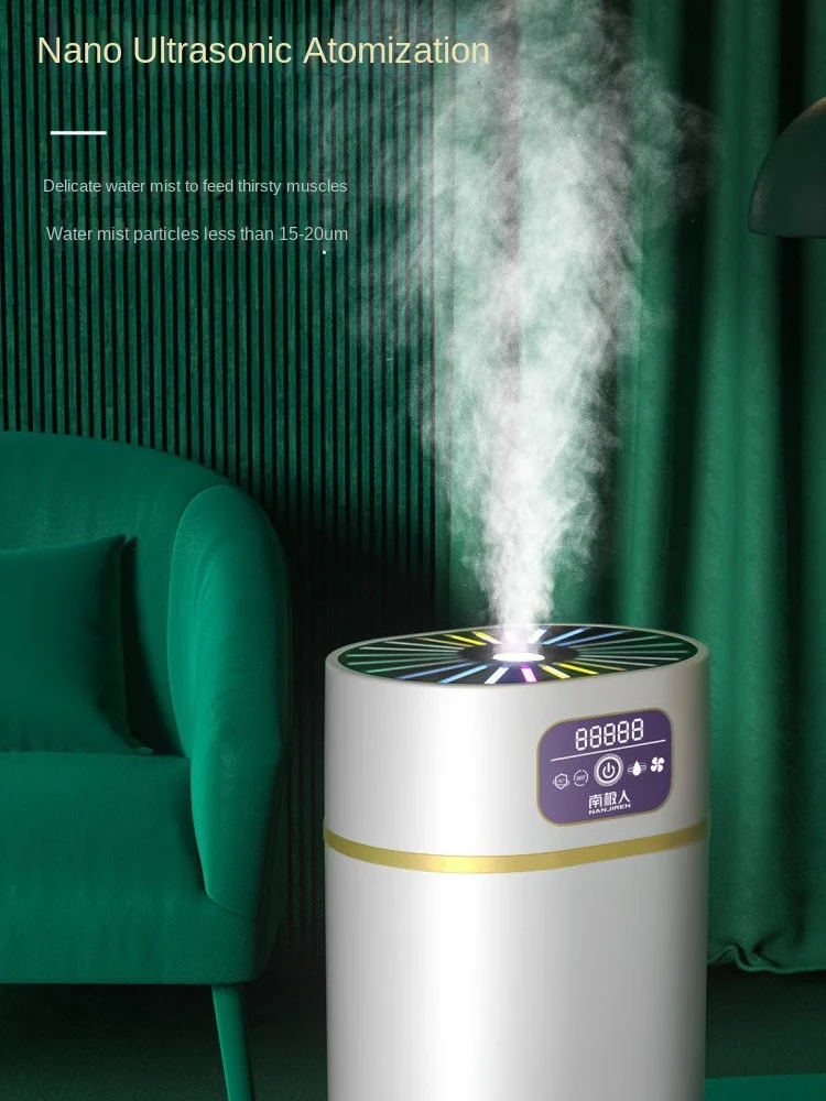 Antarctic humidifier, bedroom, household all-in-one machine, moisturizing, heavy fog, office silent aromatherapy machine 3