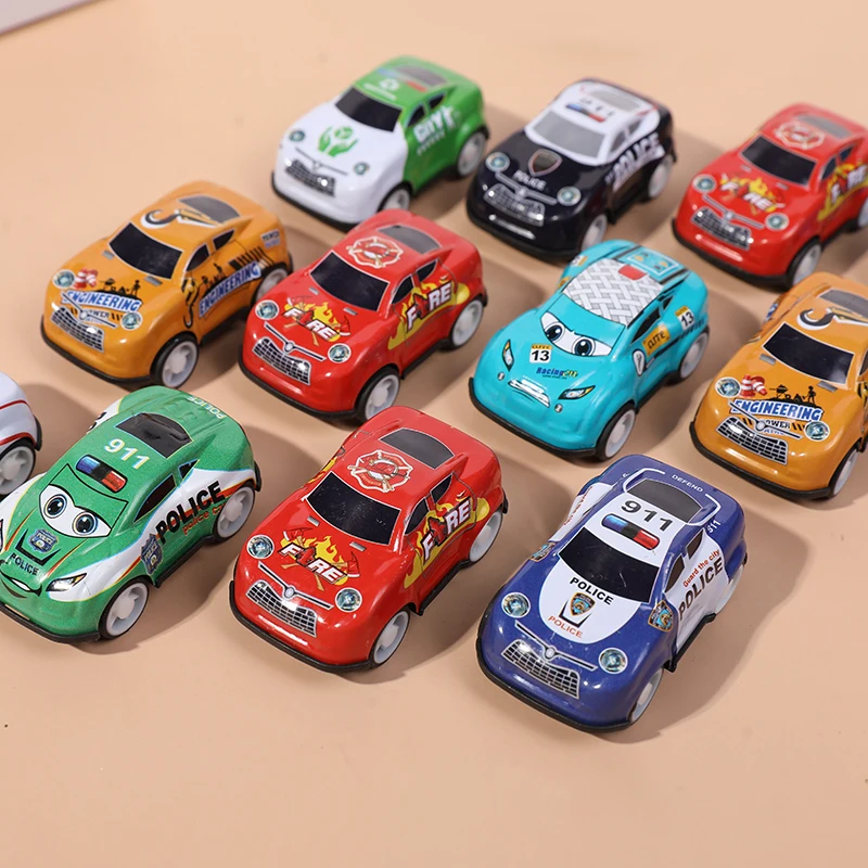 10/20Pcs Alloy Pull Back Car Kids Birthday Party Favors Goodie Pinata Fillers Mini Racing Vehicles Toy Boy Girl Christmas Gift