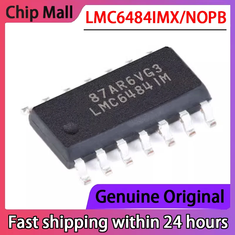 

1PCS SMD LMC6484IM LMC6484IMX/NOPB SOP14 Operational Amplifier Chip
