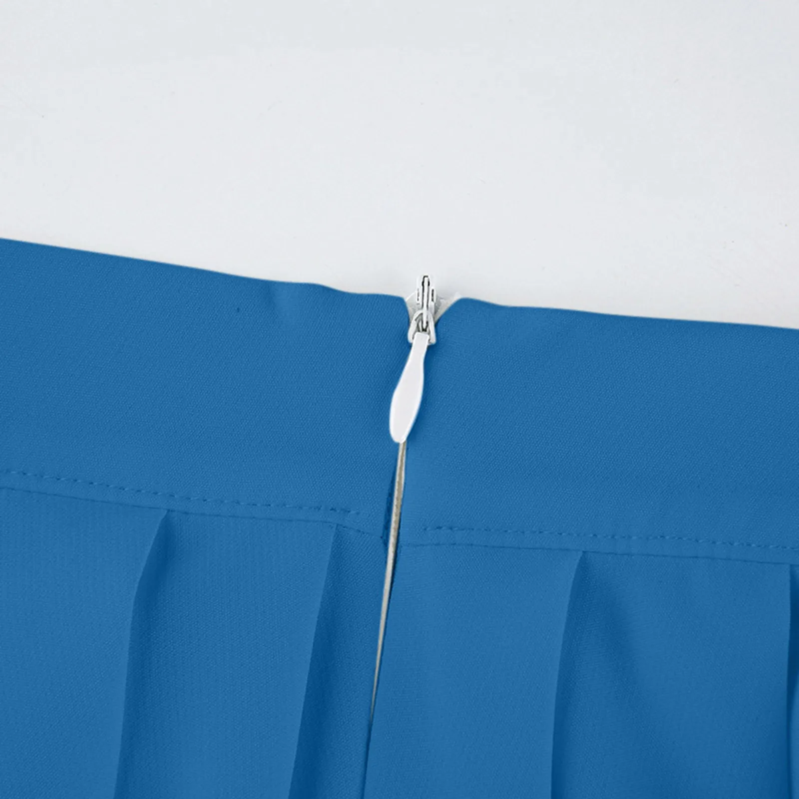 Solid Mini Pleated Skirt For Women Korean Preppy Style Student