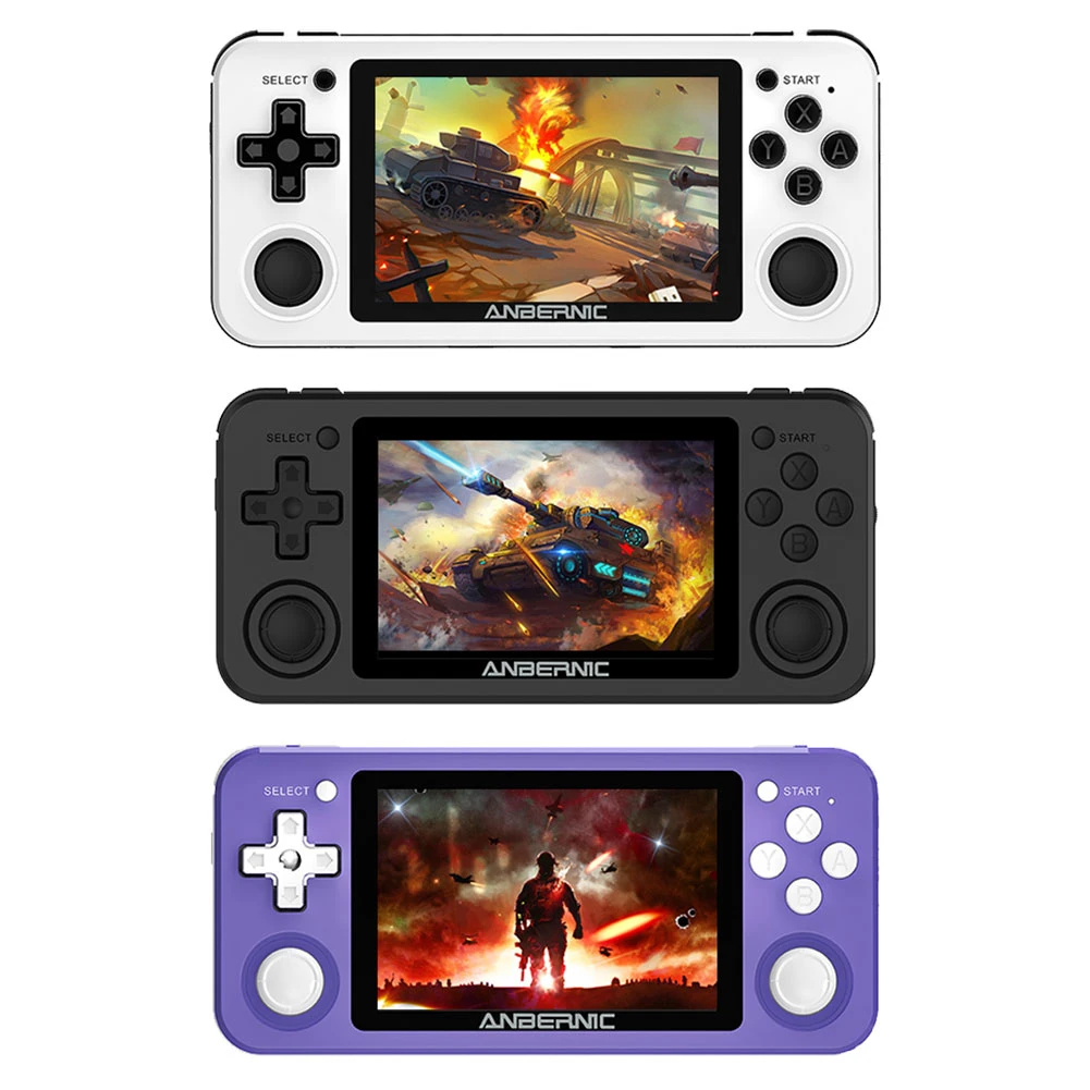 Anbernic RG351P Open Source Handheld GBA HD N64 Remote sensing PSP Retro Nostalgic Vibration PS 3.5-inch Screen Game Console