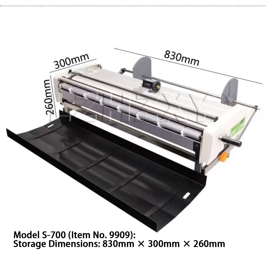 53cm 70cm Hand Crank Wallpaper Gluing Machine Wallpaper Brush Glue Machine Wallp