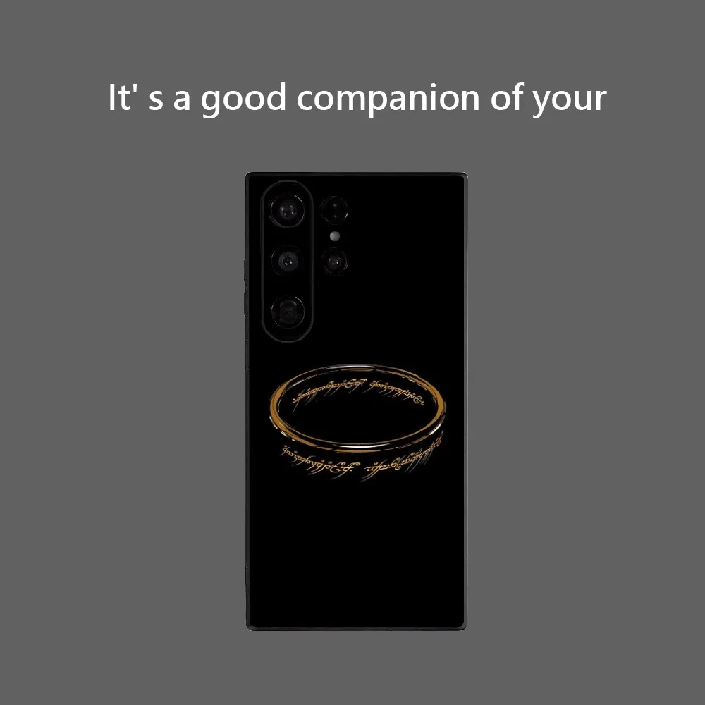 L-Lord Of The R-Rings Soft Silicone TPU Protective Phone Case