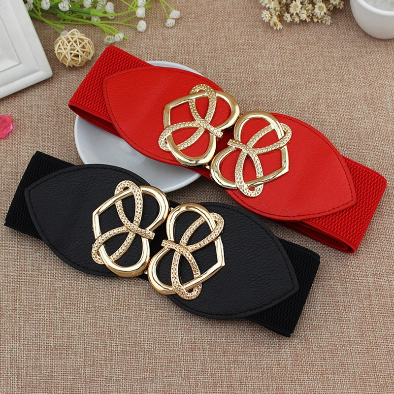 1PC Fashion 60x6cm Female Waistband Wide Waist Elastic Stretch