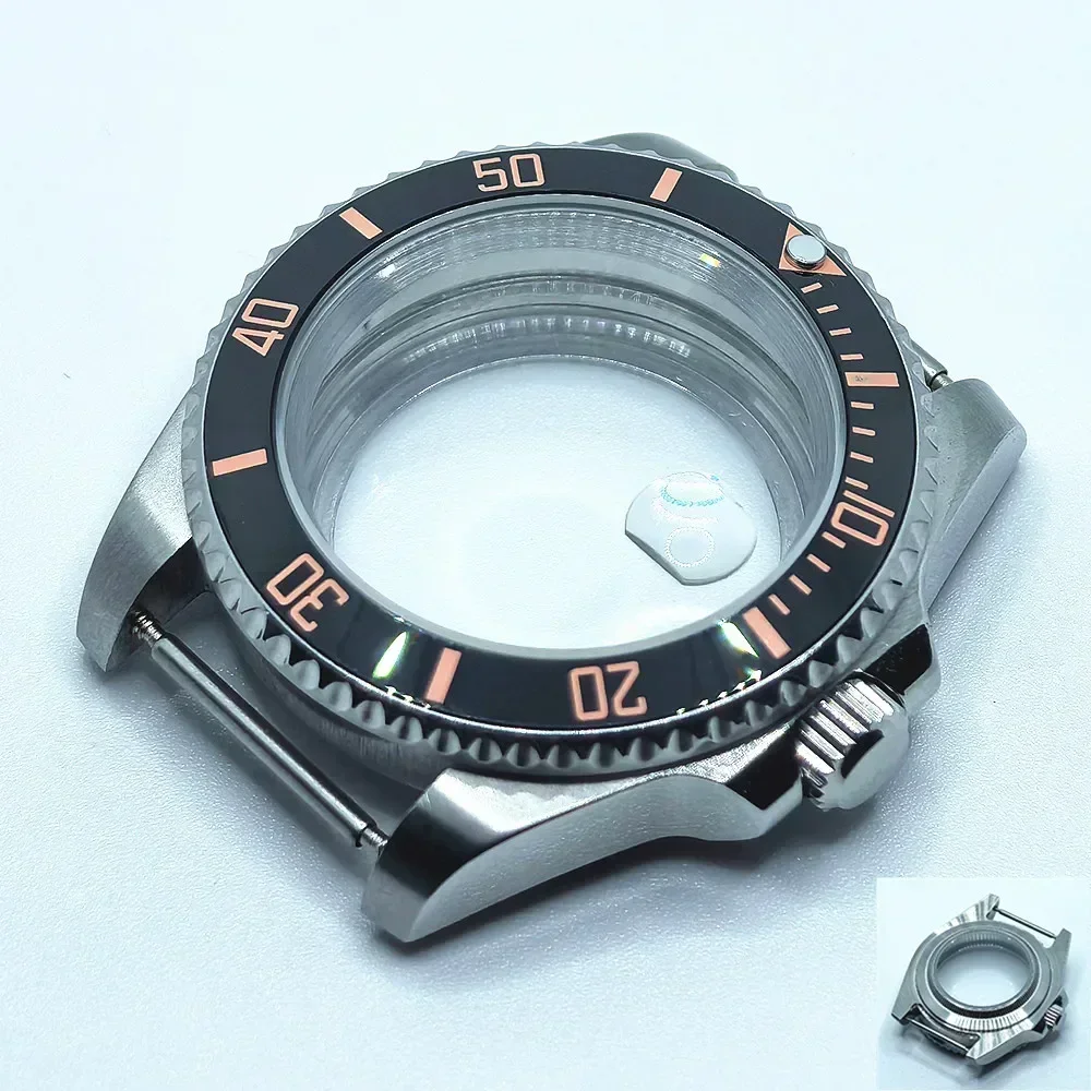 40mm Transparent Glass Watch Case