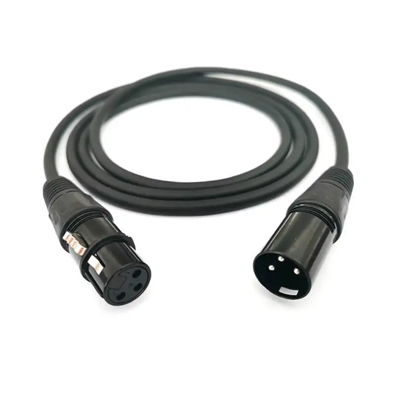 XLR 수-XLR 암-암 XLR 오디오 입력 출력 익스텐션, XLR 수-수 마이크 믹서, 캐논 오디오 케이블