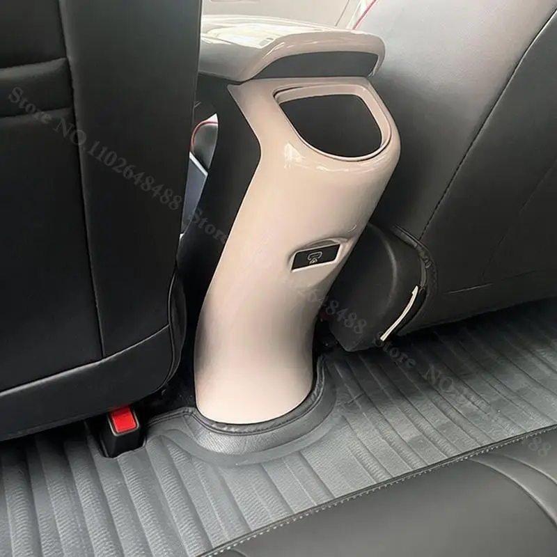 BYD 돌핀 플러스 리어 암레스트 박스 안티 킥 패드 스크래치 방지 프레임 ABS 보호 커버 매트 자동차 인테리어 액세서리