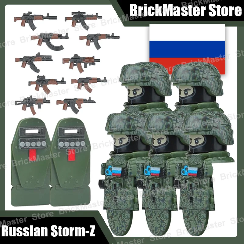 Elite Special Forces Building Blocks Set - Army Soldier with Tactical Gear and Accessories
