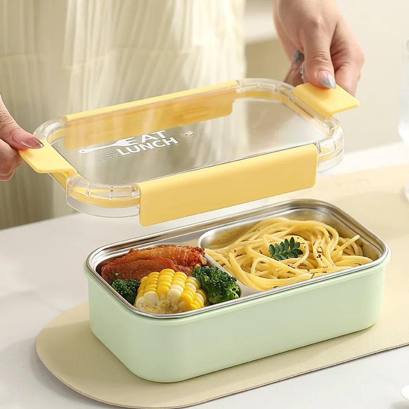 Stainless Steel Bento Box Microwave Food Container