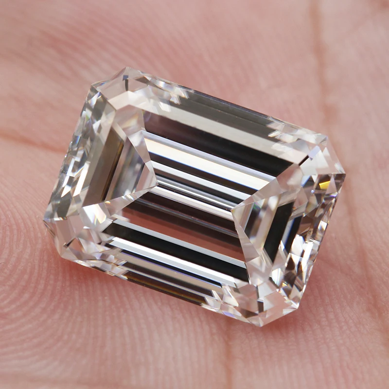 Moissanite Stone Round Oval Pear Radiant Emerald Heart Princess Cushion Asscher Trilliant Cut 1.0-5.0ct