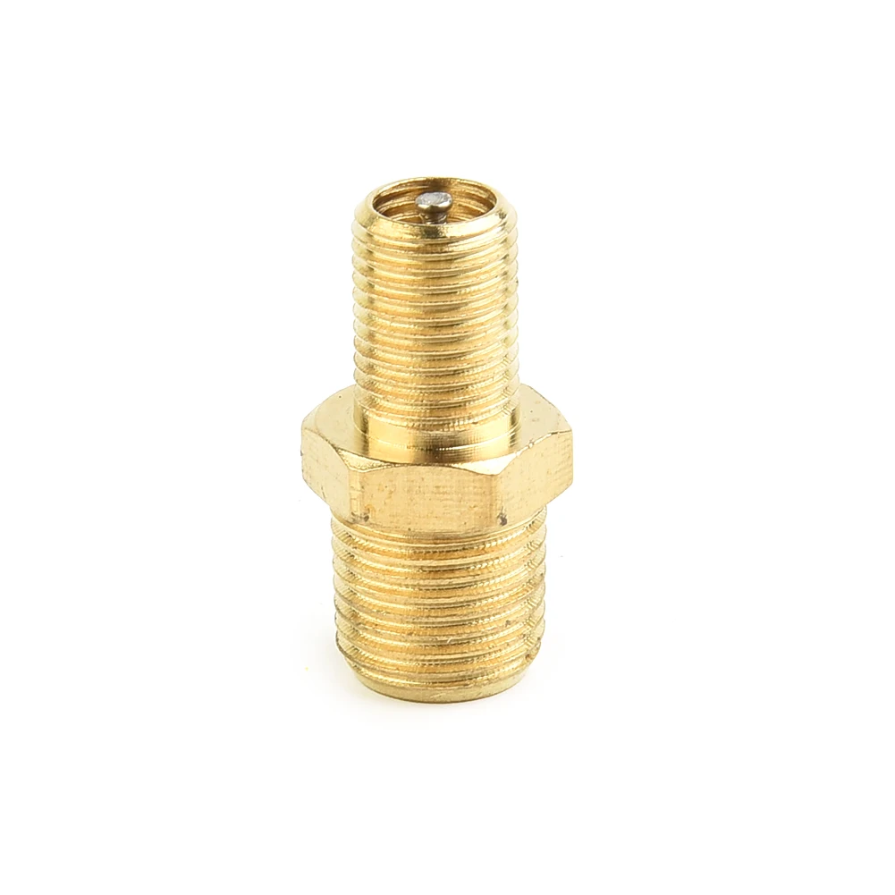 

Convenient Valves Fill Valve Brass Hexagonal Valves Male NPT Solid Tank Fill Valve 1/8\\\" 6.35mm Standard Thread