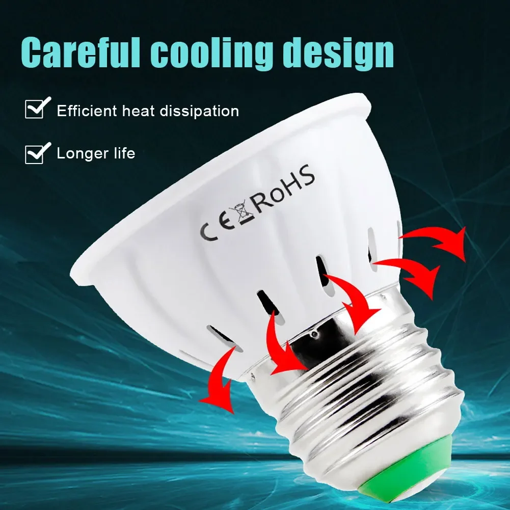 80 LED UVC UV Light Disinfection Sterilizer Lamp E14 E27 MR16 GU10 Kill Mite Ultraviolet Ozone Germicidal Light Bulb Sterilamp UV Disinfection Lamp UV Sterilization Lamp