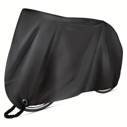 Ultimate Outdoor Waterproof Bike Cover - UV, Dust, Wind & Rain Protection with Lock Hole - XXL (Basic Black)