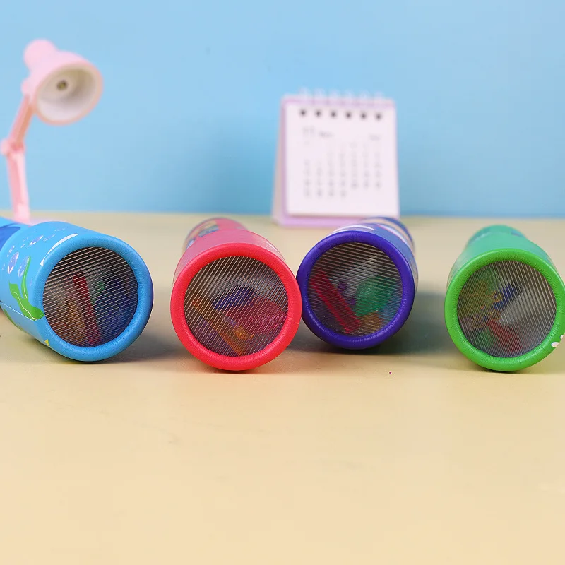 Kaleidoscope Rotating Children Science Experiment Toy Parent-child Interactive Educational Toys Magical Change Gift for Kids 1PC kaleidoscope toy