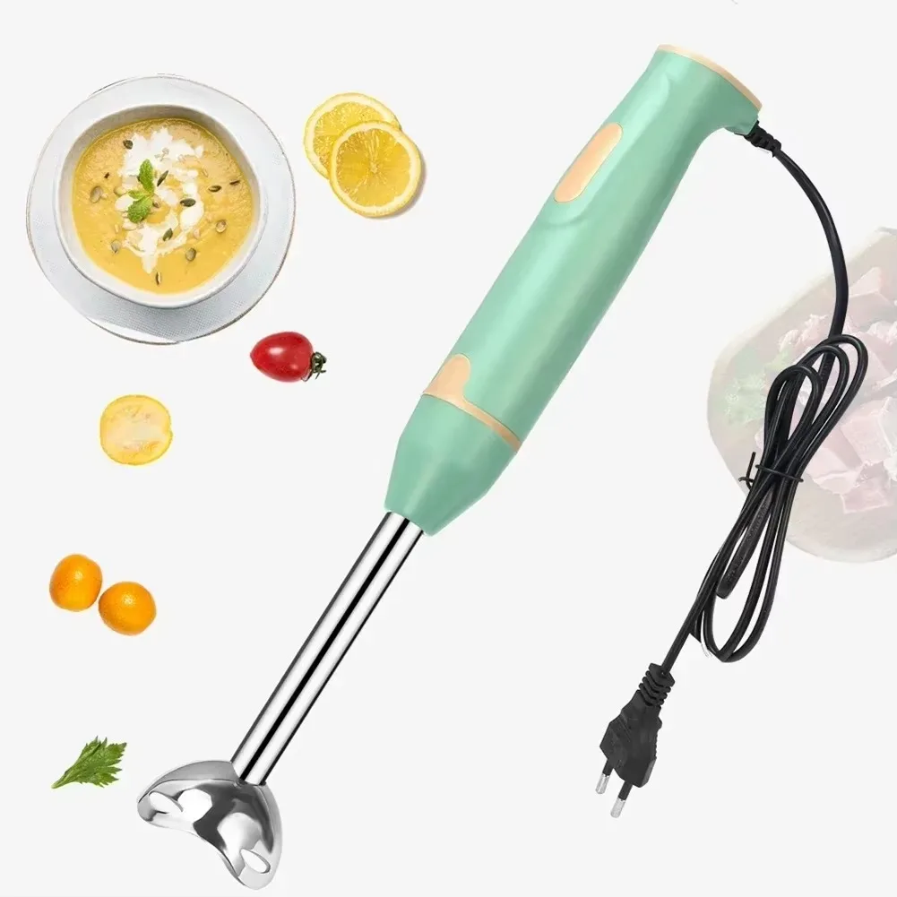 Immersion Hand Stick Blender Electric Food Stick Mixer for Meat Smoothies Sauces for Smoothies Sauces Baby Food Soups