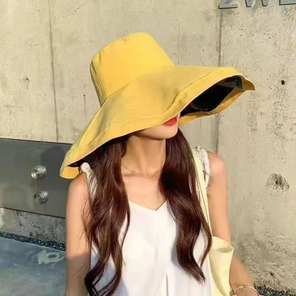 UPF50 + 어부 모자, 2024 넓은 챙, 자외선 차단 및 차양 모자, 트렌디한 자외선 차단 해변 모자, 선물