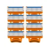 48PCS Men's Fusion Razor 5-layer Men's Razor Fusion Pro Power Shaving Shaver Male Face Beard Hair Trimmer Blades Replacement 3