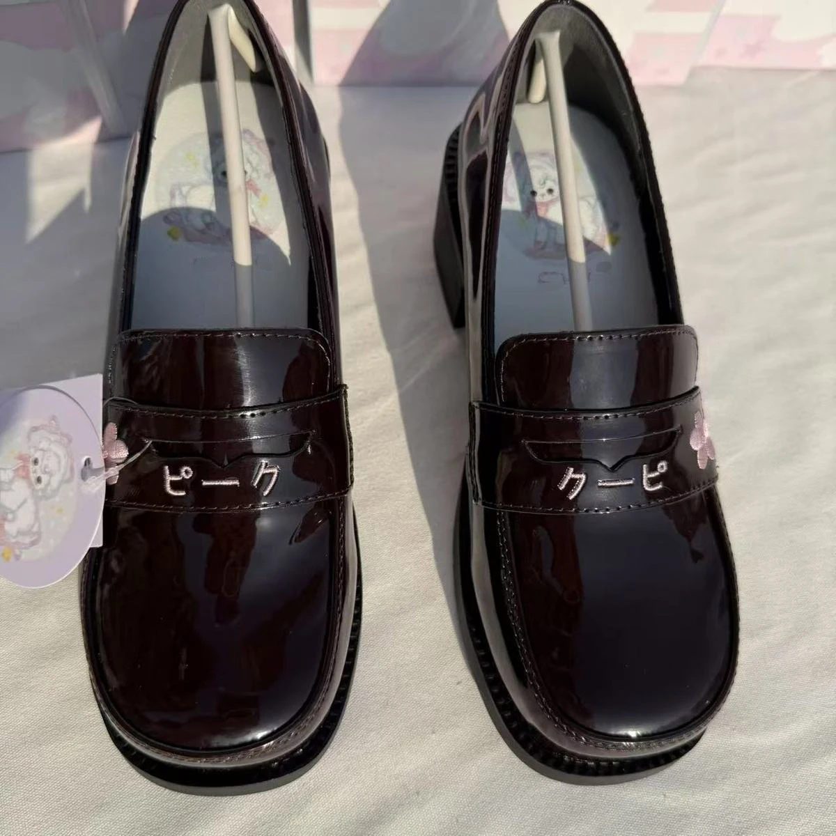Preppy Style Gilrs Lolita JK Sewing Shoes,Female Students School