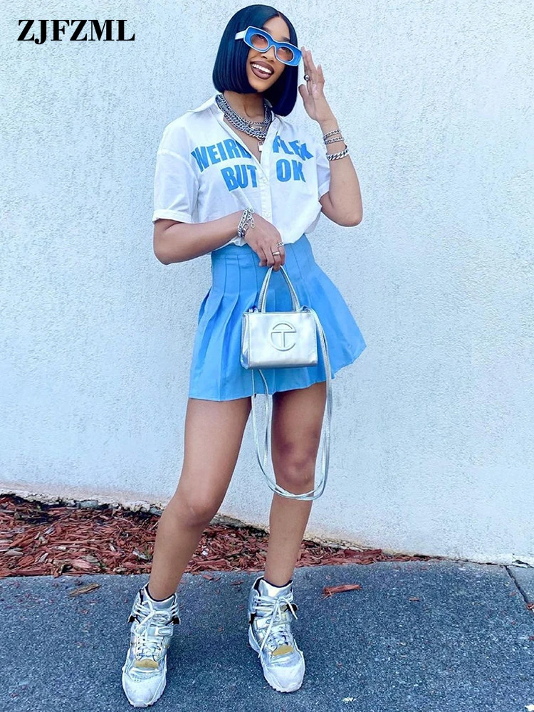 Two piece shirt and skirt Clearance