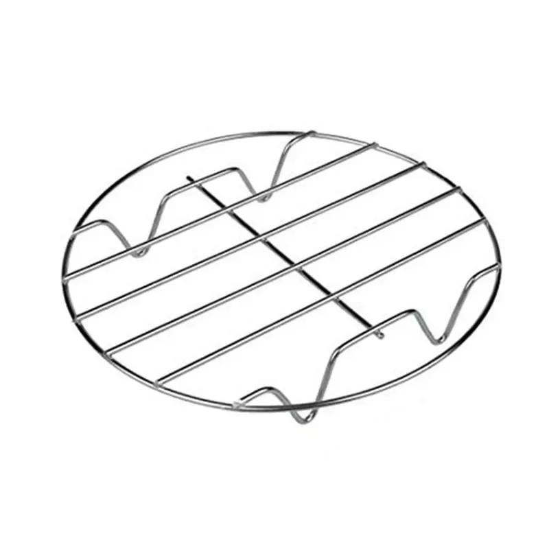 Acessórios para fritadeira a ar, adequados para fritadeira a ar de 2,5 a 6,4 qt, cozinha, aço de alta qualidade, grade de rack de camada única