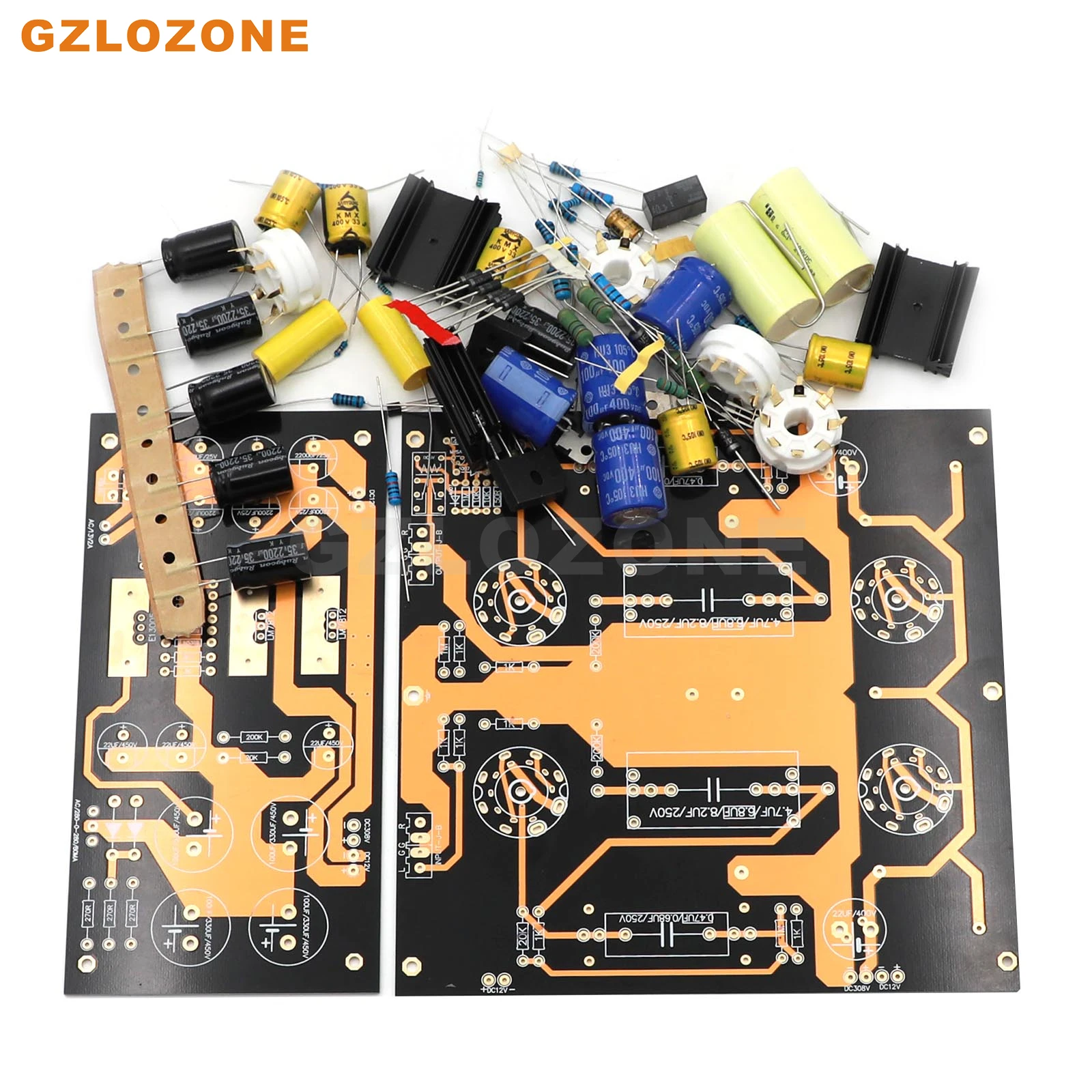 HIEND Stereo Tube Preamplifier Base On Rogue99 Preamp Circuit With