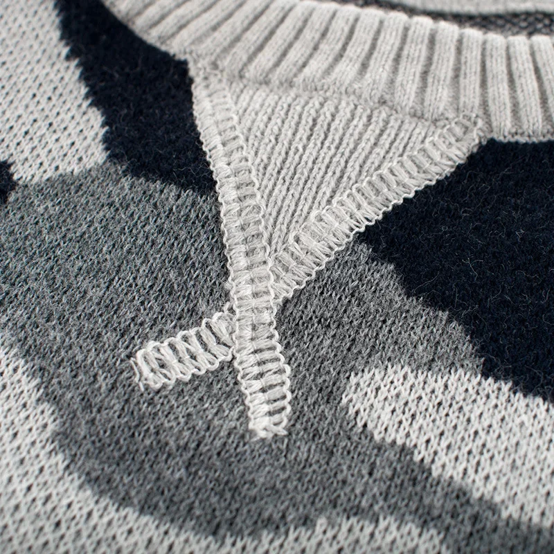 Boys' Camouflage Cartoon Knit Sweater 6
