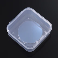 Enhanced Round Crystal Watch Glass with Blue Light Coating - Double Domed - Thick 2.0mm (Diameters 37mm)