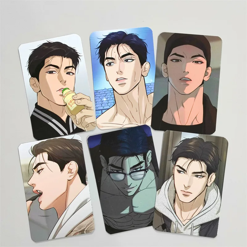 JINX 3inches Photo Card Joo Jae Kyung Jin Dan Korean Comic Homemade Lomo Card