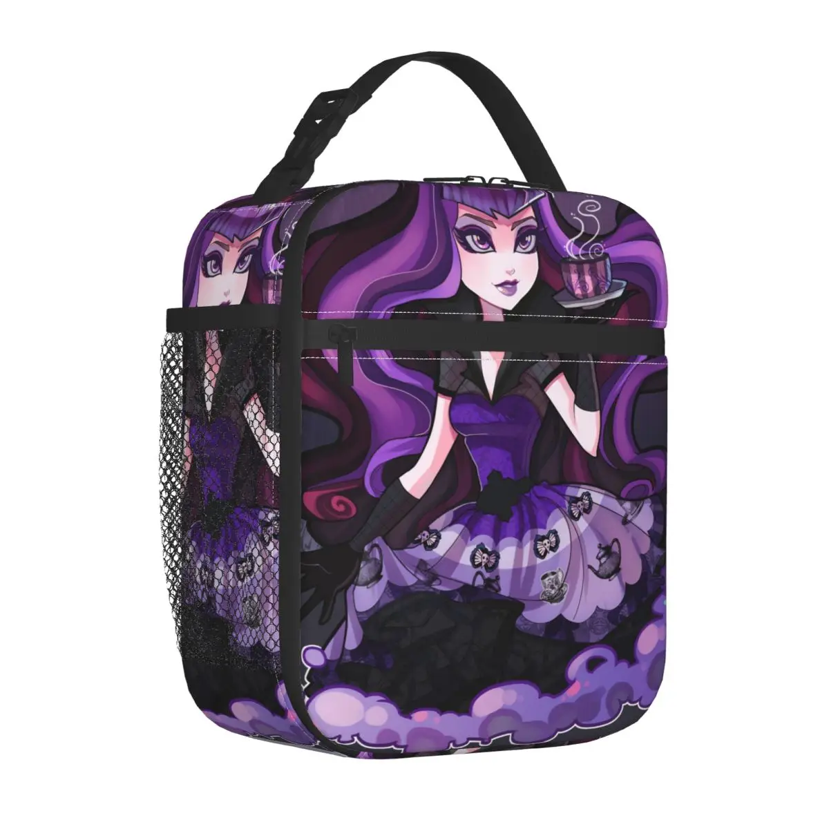 Draculaura Monster High Gothic Vampire Insulated Lunch Bags Large Lunch Container Cooler Bag Lunch Box Tote Work Outdoor Women