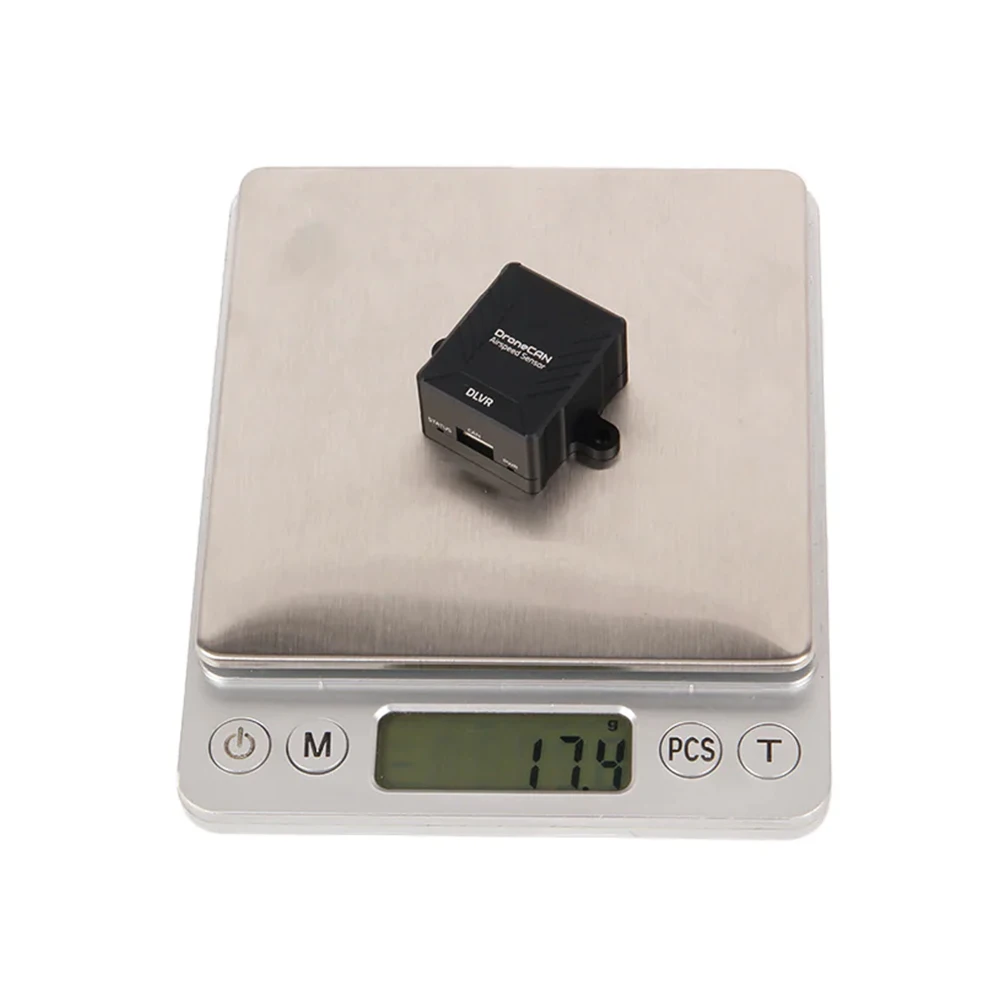 Holybro High Precision DroneCAN Airspeed Sensor - DLVR Supports Up To 2500 Pa and 226.8 Km/h (141 Mph) Airspeed for RC FPV Drone thumbnail 6