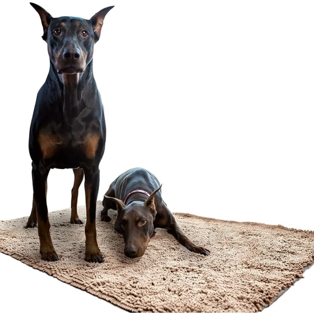 

Microfiber Chenille Indoor Wet Dog Mat for Muddy Paws and Drying Ultra-Absorbent Dog Mats for Sleeping and Lounging Dogs Bed Pet