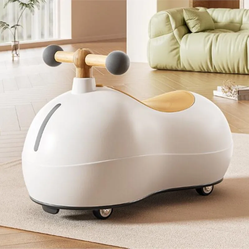 Children's Silent Universal Wheel Home Slider Peanut Car Twister Car Early Education Scoter Baby Yoyo 1 to 3 Years Old