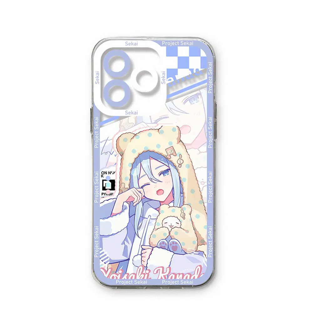 Project Seka Clear Phone Case - Sleek and Durable Protection