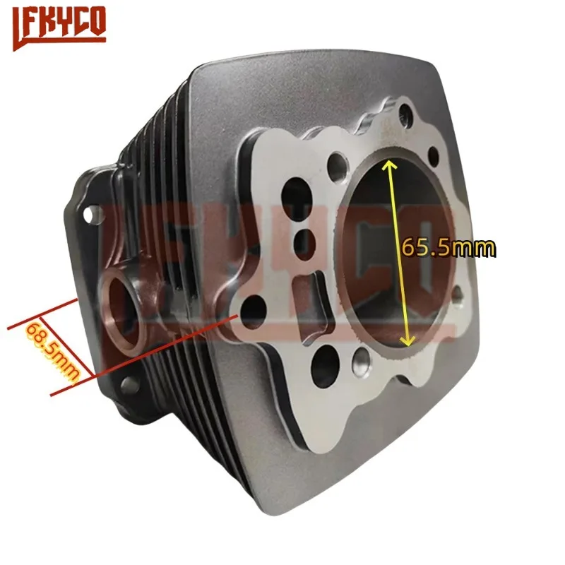오토바이 엔진 부품 실린더 키트, 65.5mm 액세서리, CG150 ZJ150 ZJ CG 150 장비, 150CC 대형  250CC 보어 모터
