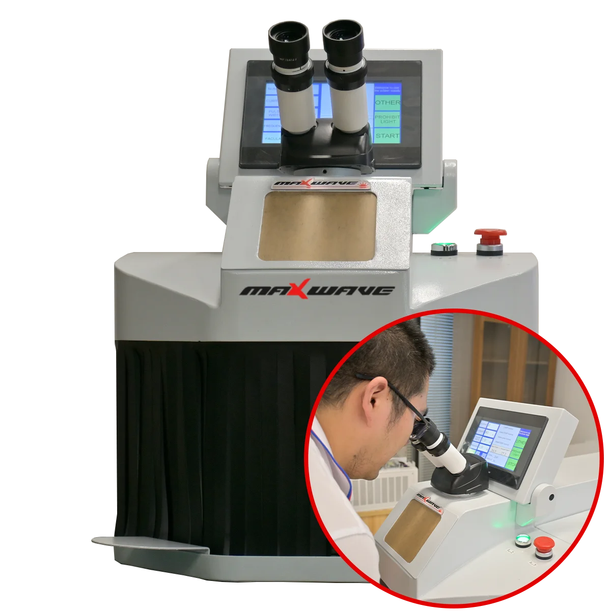200W 150J YAG Gold Silver Mini Jewelry Laser Welding Machine Built-in Water Cooling 5