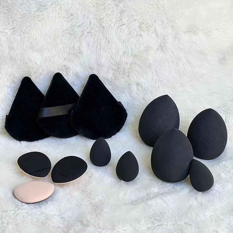 Makeup Tool Set 12PCS Giant Soft Makeup Egg Powder Suitable for Base Corner Setting Novice