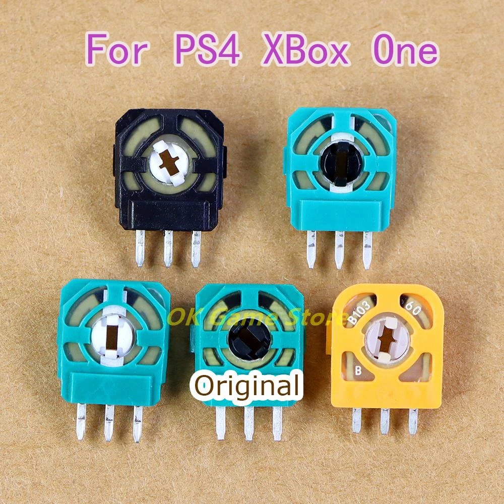 200 Pz/Lotto Potenziometro Per Xbox One Playstation4 Controller Ps4 Sostituzione Joystick Analogico 3D Micro Switch Resistori Asse 10K