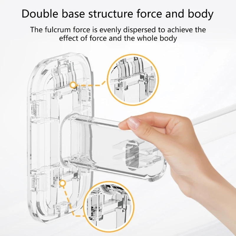 Kitchen Utensil Hangers with 4/5/6 Hooks Space Saving Wall Utensil Hooks Kitchen Holder No Drilling Rack