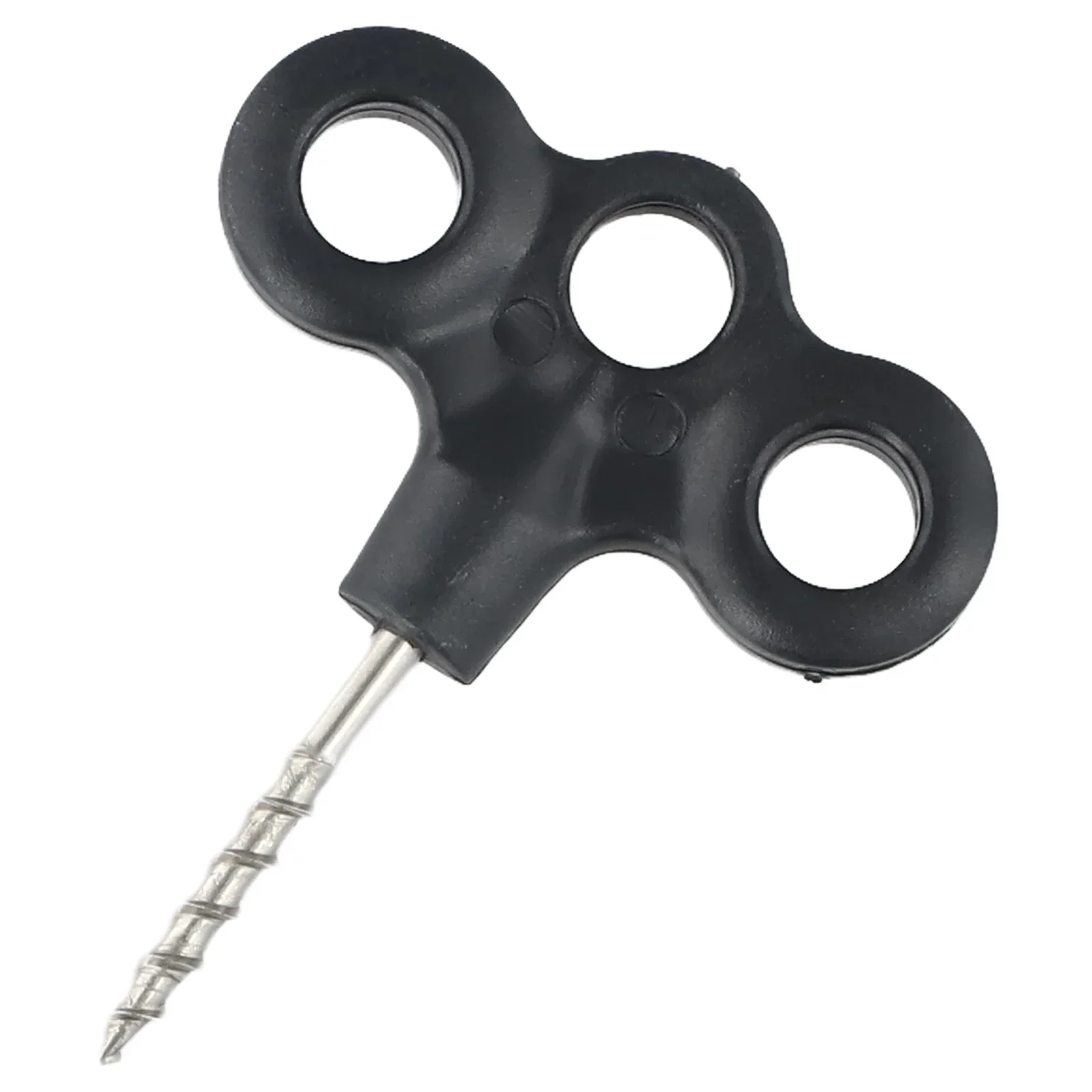 Camping Luminous Tent Screw Peg Nail Spike Hook Ground Anchors Screw Rope Tree Decking Travel Peg