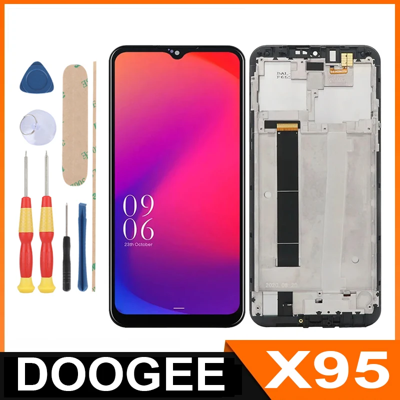 For DOOGEE X95/ 5.5 FHD+ LCD Display + Touch Screen + With Frame
