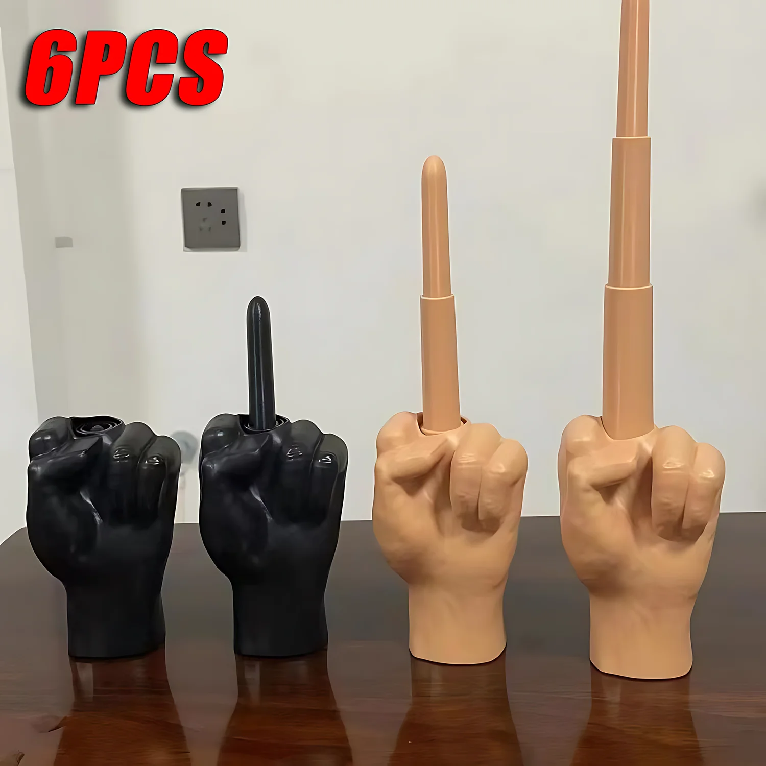 3D Middle Finger Retractable Sword Funny Toys To Trick Your Friends Party Stress Relief Children's Gifts 5PCS fidget toys,anti stress toys