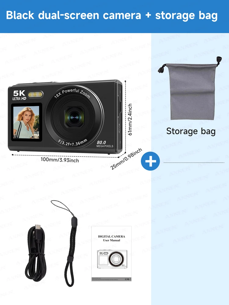 Set Fotocamera Nera 1