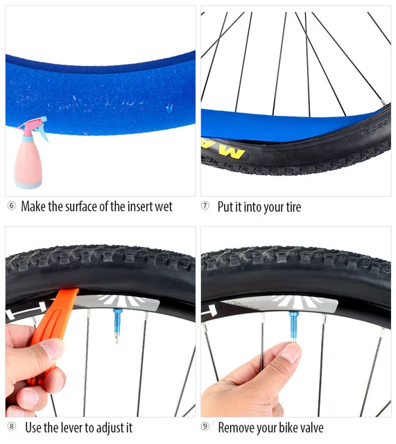 Talonador Tubeless Protector Tubeless Para Bicis Esponja Anti