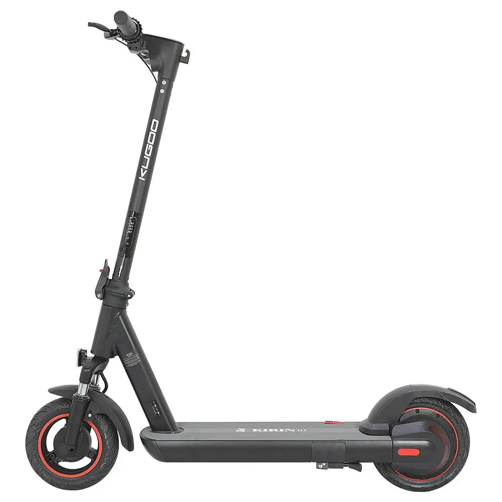 

KUGOO KIRIN G1 (M3) Folding Electric Scooter 10" Pneumatic Honeycomb Tires 500W Motor 3 Speed Modes Max 25 MPH adult kickscooter