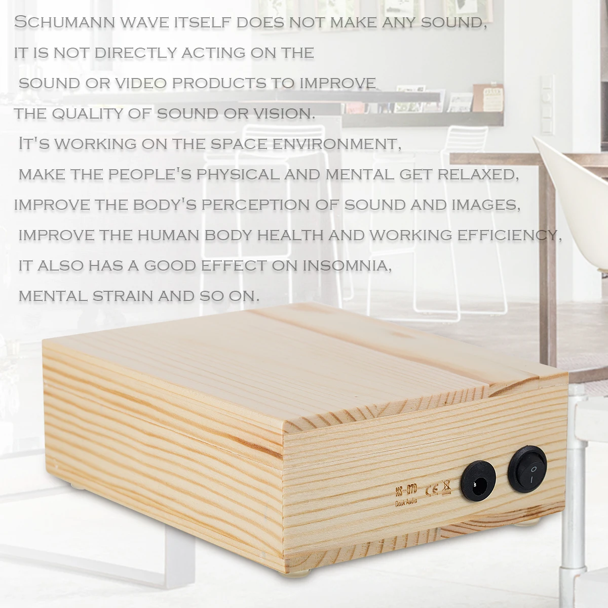 Description Picture 5 of itemNobsound Hi-Fi 7.83Hz Schumann Resonance Ultra-low Frequency Pulse Generator & Audio Resonator For Sleep Relax