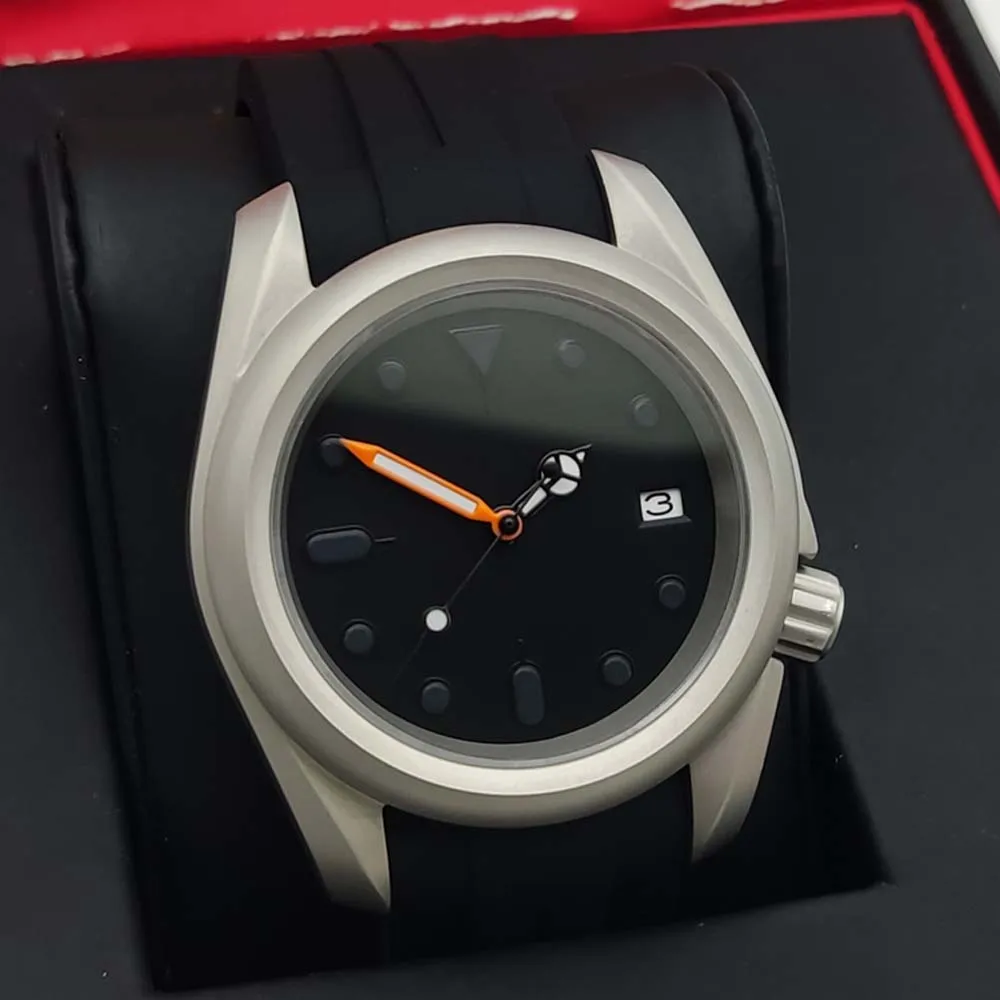 40MM Men's Mechanical Watches Automatic Watch For Men Dates Sapphire Steel Watch Japan NH35 Wristwatch 2