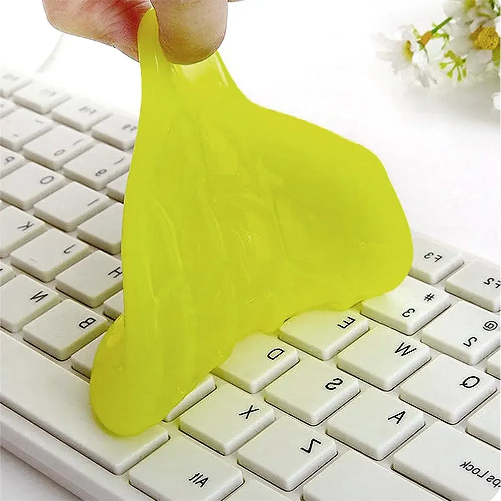 1pcs 70g Car Wash Mud Cleaning Pad Glue Powder Cleaner Dust Remover Gel Home Computer Keyboard Clean Accessories Tools