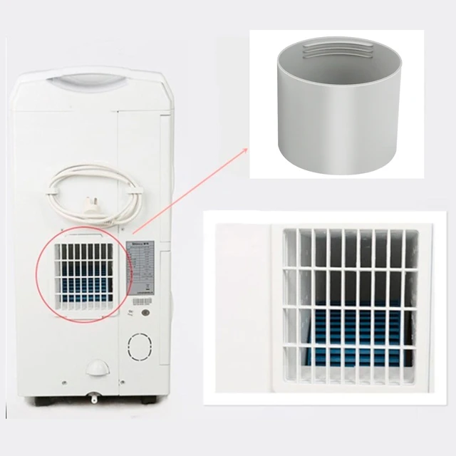 130/150mm Portable Air Conditioner Exhaust Hose Connector Threaded  Ventilation Pipe Connector Exhaust Pipe Interface - Hvac Systems & Parts -  AliExpress