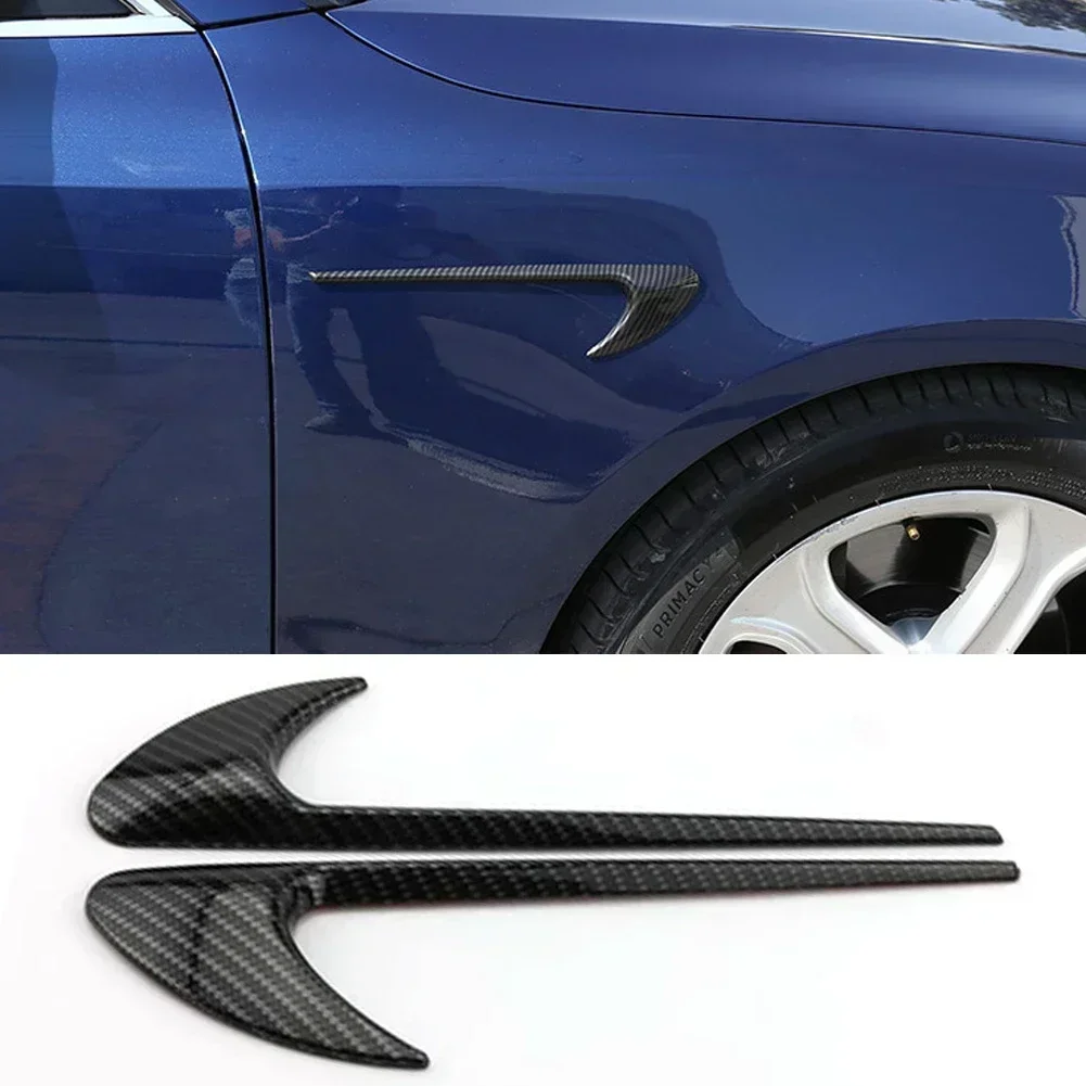 메르세데스 벤츠 AMG V8 C200 C300 E300 E400 W213 C-클래스 W205 AMG 2개 차량 측면 스티커 벤트 펜더 트림 엠블럼 블레이드 로고 트림