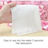 100 Pcs Dry Pressed Coin Disposable Face Towels for Adults  Baby Wipes Tablet Travel Tissue  Bath  Makeup 4